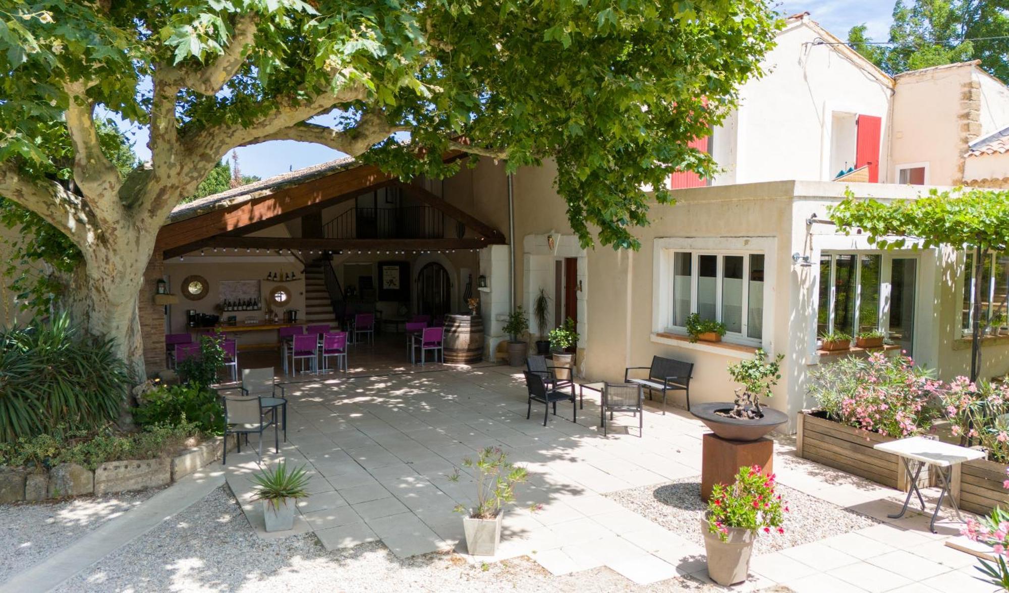 Le Vieux Platane Hotel Cairanne Exterior foto